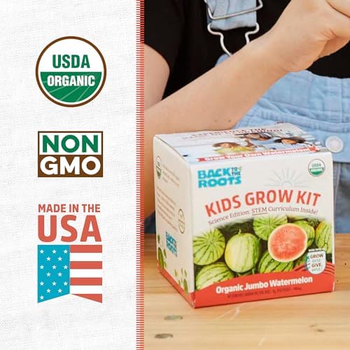 Back to the Roots Kids Science Grow Kit 2ct - Watermelon and Sunflower (Pack of 8) - Image 2