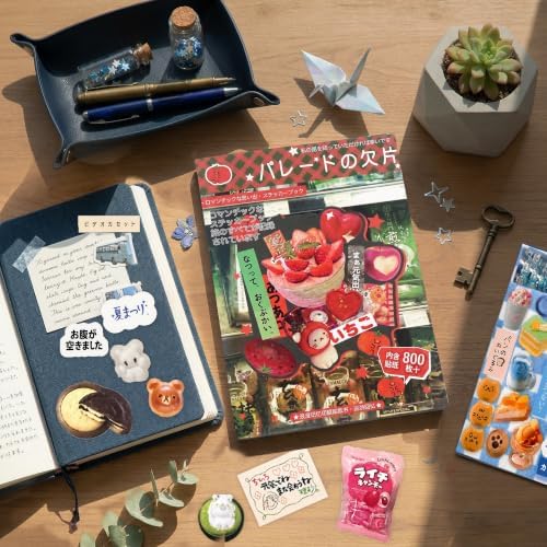 Aesthetic Sticker Book Vintage Japanese Cute Scrapbook Stickers 800+ - Image 3