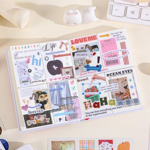 Stickers Book for Scrapbook Supplies,1300+ Cute Journal Stickers for Adult - Image 6