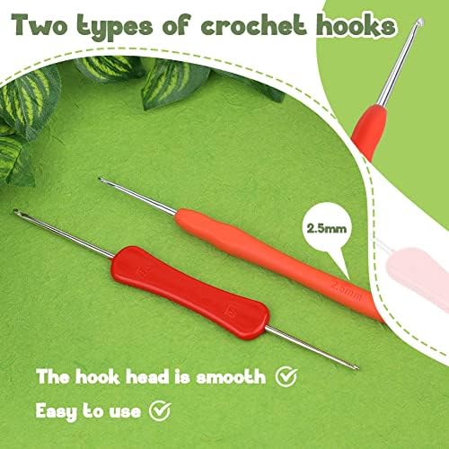 kgxulr Crochet Kit, Tulip Crochet Kit for Beginners, Knitting Kit - Image 4