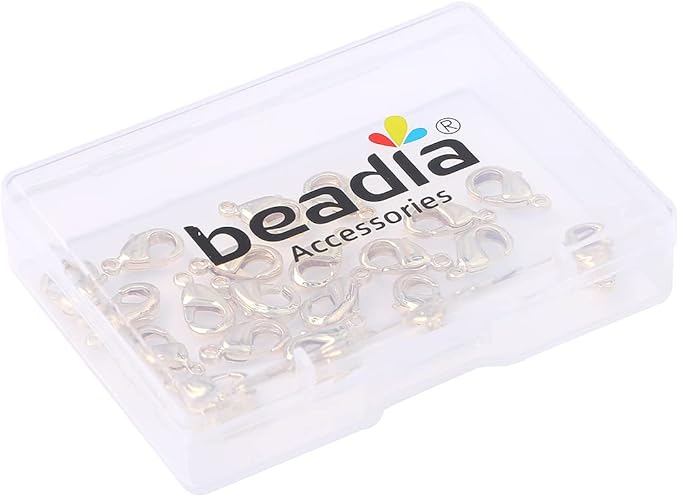 14K Gold Plated Lobster Clasps Non Tarnish 12mm 20pcs for Jewelry Making Findings