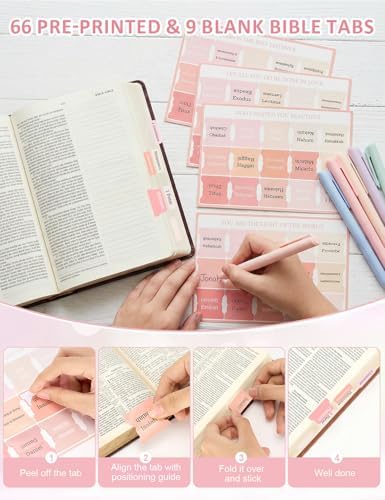 Bafeil 90PCS Bible Journaling Kit, Bible Study Kit, Bible Study Supplies - Image 5