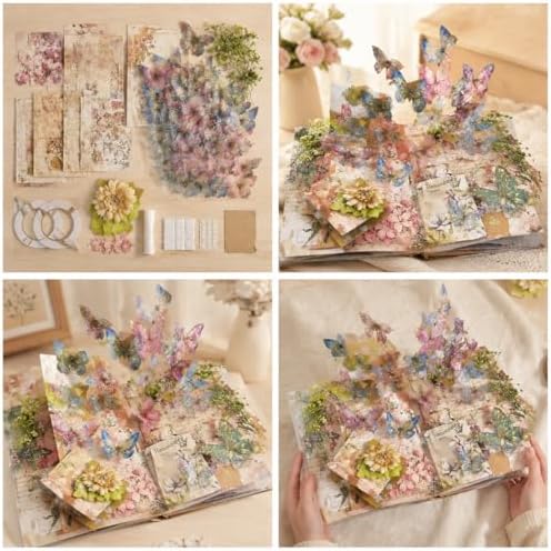 SiaBiced DIY Butterfly Craft Kit for Adults, 3D Arts and Crafts Project - Image 4