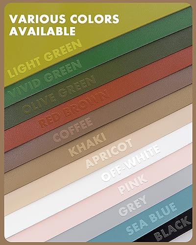 YSAGi Double-Sided Desk Pad, 35.4"x17"Leather Desk Mat, Eco Cork Desk Pad Protector,Large Mouse Pad,Waterproof Desk Blotter for Office/Home(Khaki) - Image 6