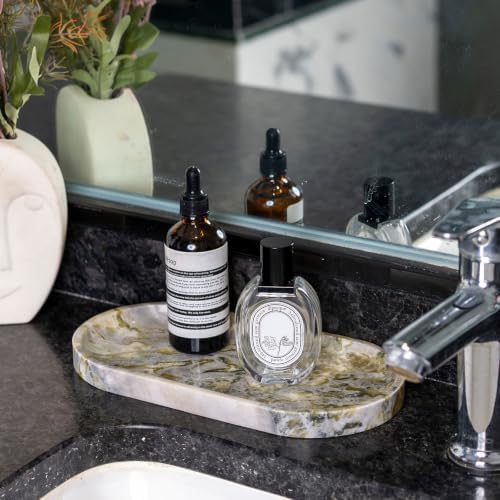 Koville Green Marble Vanity Tray for Bathroom Countertop - Image 6
