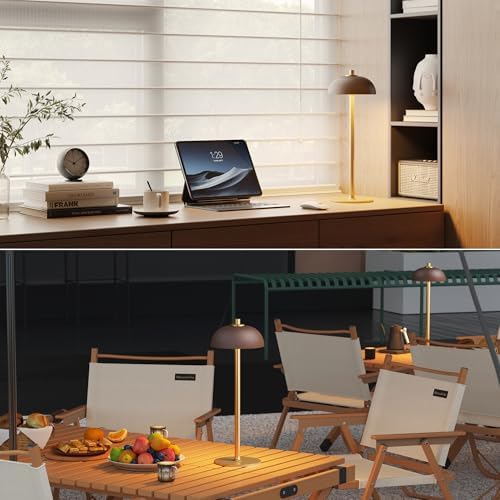 1 Pack Rechargeable Cordless Table Lamp, 5000mAh Battery Table Light - Image 5