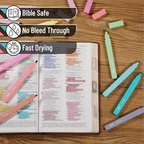 Mr. Pen- Aesthetic Highlighters No Bleed, 10 Pack, Assorted Colors | Chisel Tip, Cute Highlighters Assorted Colors for Journaling, Highlighting, Underlining, Fast Dry, Back to School Supplies - Image 3