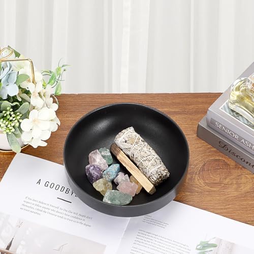 Key Holder Bowl for Entryway Table, Round Catchall Bowl for Keys - Image 4