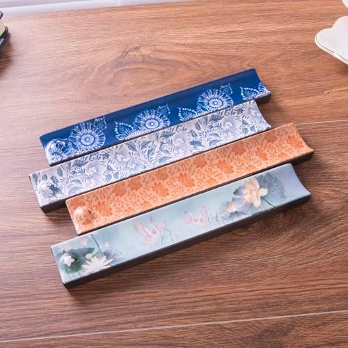 Incense Holder for Sticks, Ceramic Incense Burner with Ash Catcher, Aesthetic Decor for Home, Room & Office, Unique Gifts for Housewarming Yoga, Meditation & Spa - Image 5