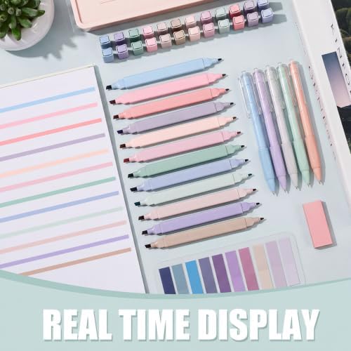 Jutom 38 Pcs Book Annotation Kit for Bible Study, Purple Series, Square - Image 4