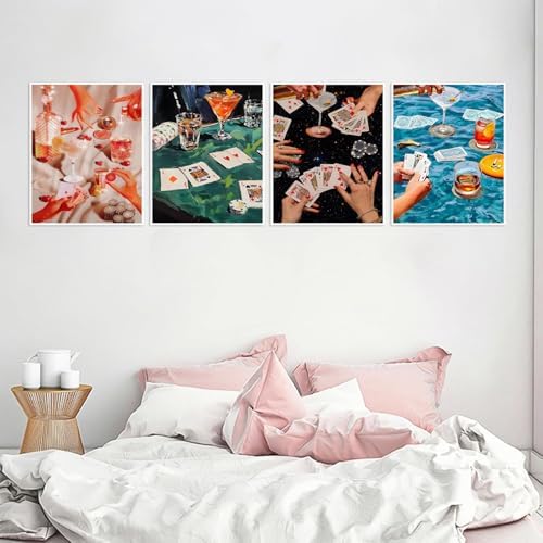 4 Pack Square Diamond Art Kits for Adults Diamond Painting Kit for Beginner - Image 5