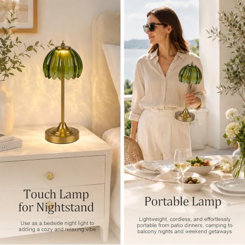 Rechargeable Cordless Table Lamp, 3 Color Temps & Stepless Dimming - Image 7