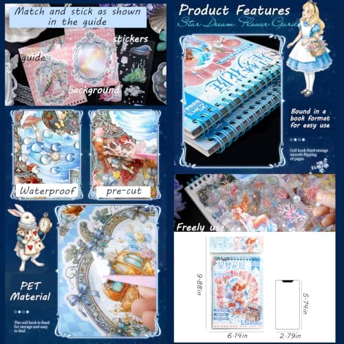3D Sticker Scene Book for Adults, Fairy Tales Sticker Book for Therapy - Image 6