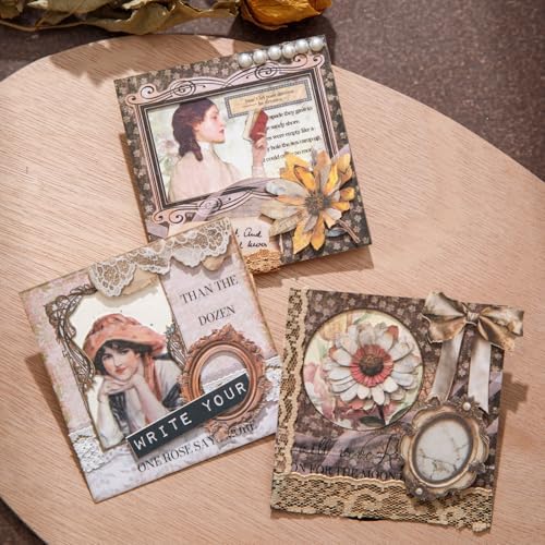 60 Pcs Vintage Photo Frame Stickers for Scrapbooking - Image 6