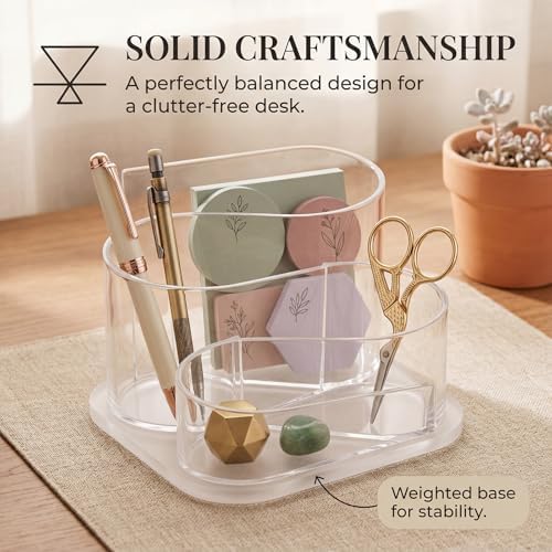Desk Top Organizer, Aesthetic Pen Pencil Holder - Image 3