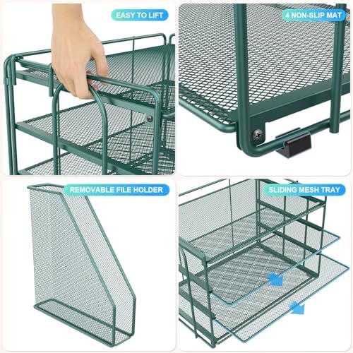 gianotter 4-Tier Paper Organizer With Magazine Holder - Image 4