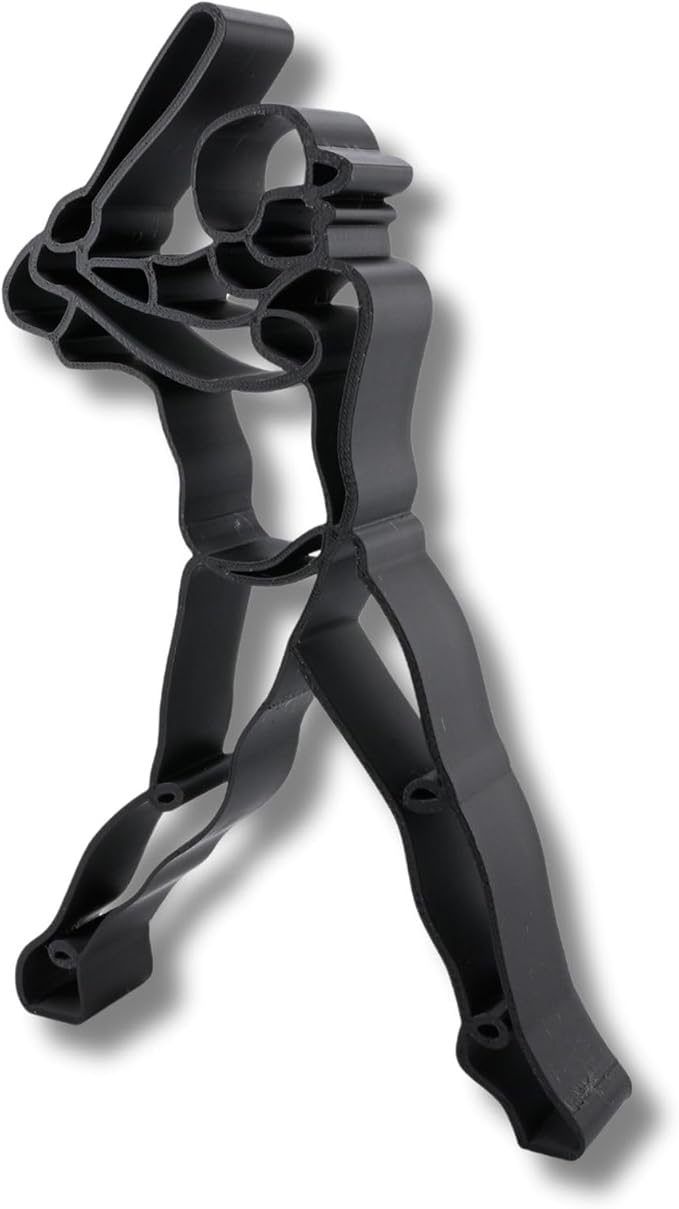 Nexus Box Baseball Sculpture – Minimalist Decorative Accent for Baseball Fans & Modern Home Decor | Collectible Sports Art Design (Baseball Batting Stance Matte Black)
