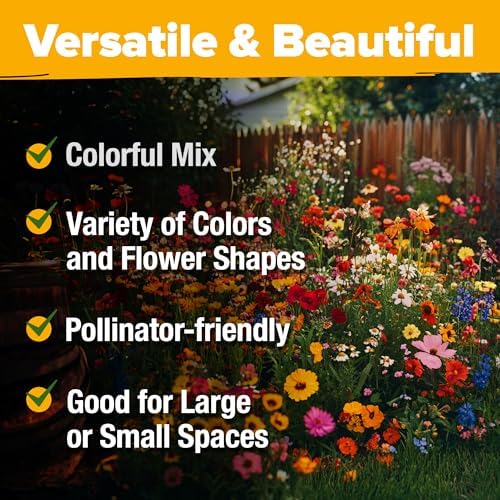 HOME GROWN 19 Wildflower Variety Mix 59,300+ Flower Seeds 2 oz - Image 7