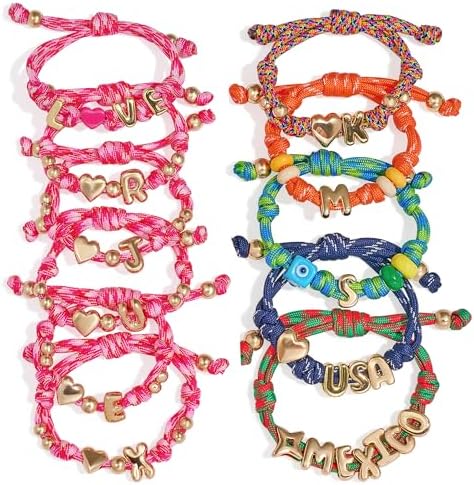 RepaTime DIY Bracelet Making Kit for Women with Alphabet Beads - Image 3
