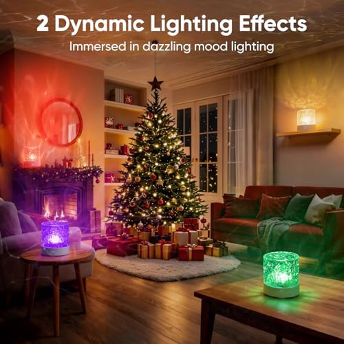YXQUA Ocean Wave Projector, 16 Colors Northern Lights, Rechargeable - Image 4