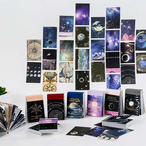 600 Pieces Washi Sticker Set, 12 Set Scrapbooking Diary Planner Album Diary Notebook, Scrapbooking Sticker Journaling Supplies for DIY Arts and Crafts Card Making Laptop Decoration - Image 7