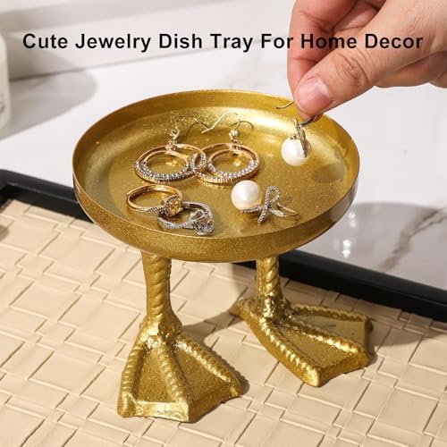 Duck Cute Jewelry Dish Tray. Ring Holder Dish Tray. Small Trinket Dish Tray.Jewelry Bowl - Image 3