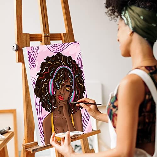 Nuberlic Sip and Paint Pre Drawn Canvas to Paint Kits for Adults Girls - Image 3