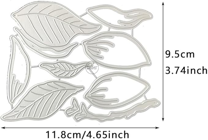 DzIxY Patchwork Peony Buds Flowers Metal Cutting Dies for Card Making Kit Embossing Paper Die Cuts Set Scrapbook Stencils Supplies Machine Templates