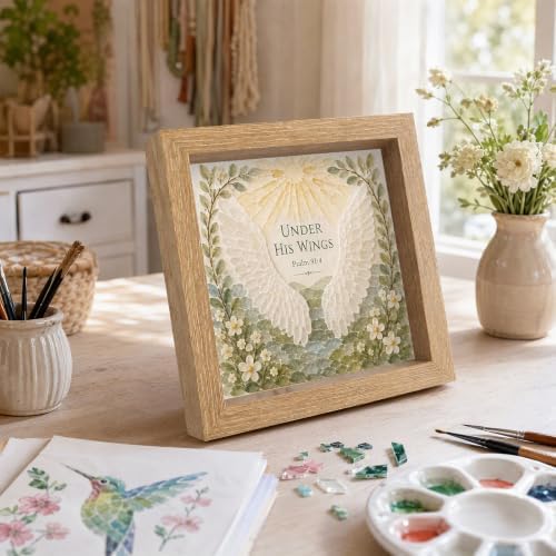 FRANDEK Acrylic Gem Mosaic Art Craft Kit DIY Nature Theme Decoration - Image 4