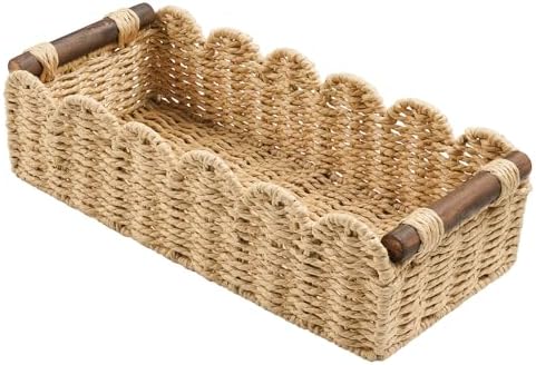 Bathroom Decor Basket for Toilet Paper Storage Baskets For Organizing by HOSROOME