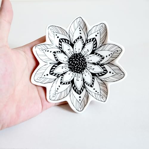 Small Flower Jewelry Dish Tray - Image 3