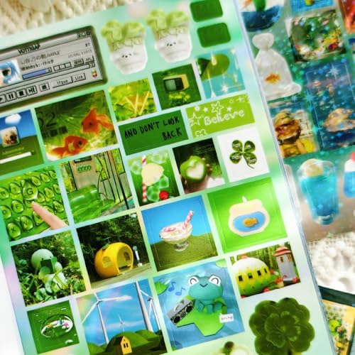 400+ Pcs Kawaii Japanese Stickers | Scrapbooking Supplies, Junk Journal Kit, Journaling & Planner Stickers, Scrapbook Embellishments, Aesthetic Craft Supplies for Card Making, Vision Board - Image 3