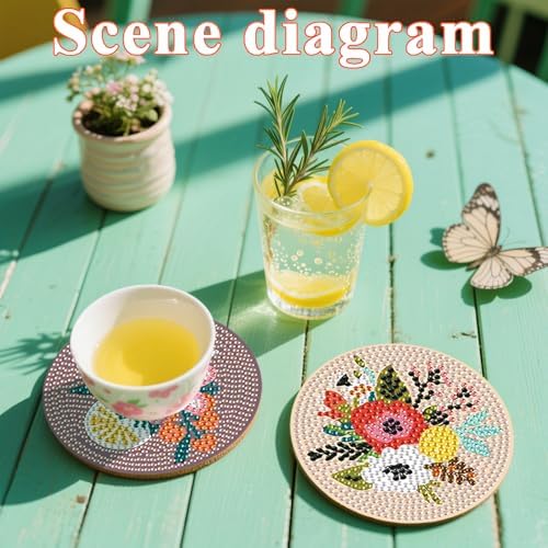 Gem Dots Craft Arts Supplies Party Home Decor 8pcs - Image 5