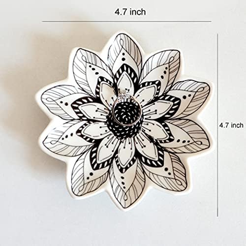 Small Flower Jewelry Dish Tray - Image 5