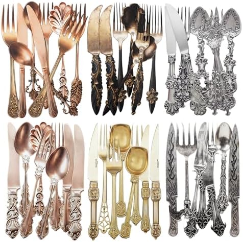 60 Pcs Vintage Cutlery Stickers for Scrapbooking and Journaling by Auriicleaf