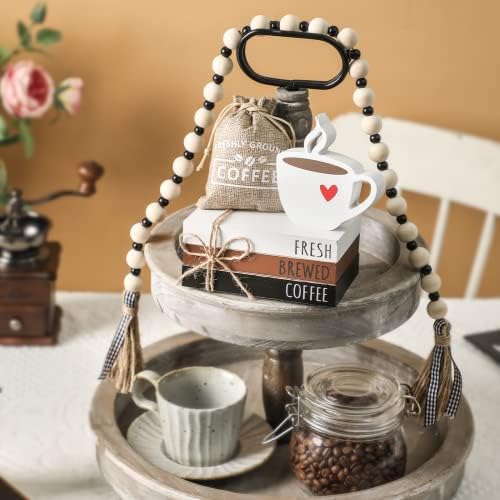 Coffee Bar Decor, 6 PCS Coffee Bar Sign Decorations Coffee Station Decor - Image 5