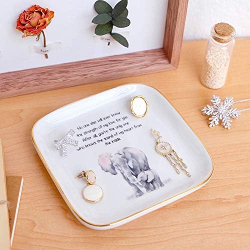 Elephant Gifts for Mom Jewelry Dish Gifts for Mom Mother's Day Christmas - Image 2