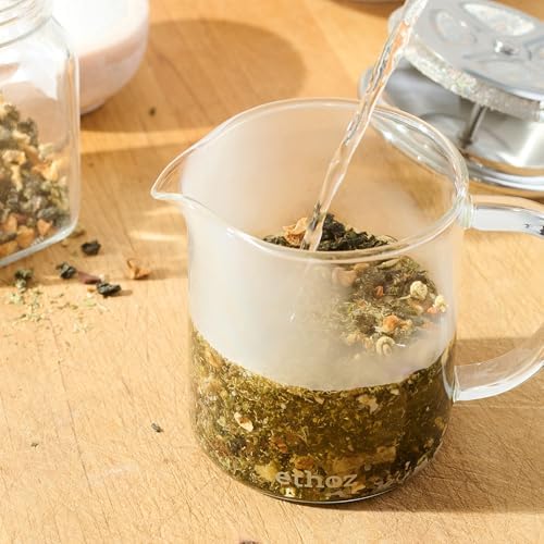 Ethoz by Planetary Design Borosilicate Glass Tea Brewer, Loose-Leaf Infuser - Image 5