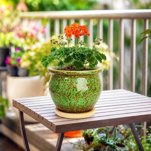 4.5 Inch Plant Pots, Small Pots for Plant Indoor, Succulent Pots with Tray - Image 6
