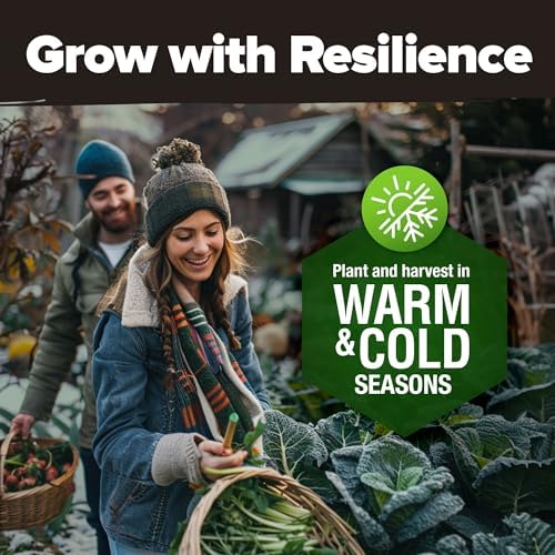 HOME GROWN 25 Variety Survival Seed Vault 12,000+ Heirloom Non-GMO Vegetable Seeds for Planting, High Germination, Family Garden Starter Kit, Tomatoes, Peppers, Carrots, Beans, Kale, Indoor Outdoor - Image 3