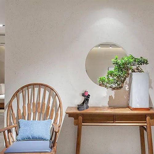 Moon Backflow Incense Holder Waterfall Incense Burner Mini Ceramic Incense Cone Holder Aromatherapy Home Decor for Meditation Yoga Office - Image 6