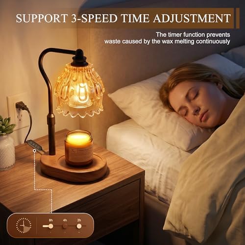 Candle Warmer Lamp with Timer and Wireless Remote Control - Image 4