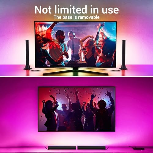 RGB Light Bar Smart Music Sync RGB IC LED Lights Bars, APP&Remote Control - Image 7