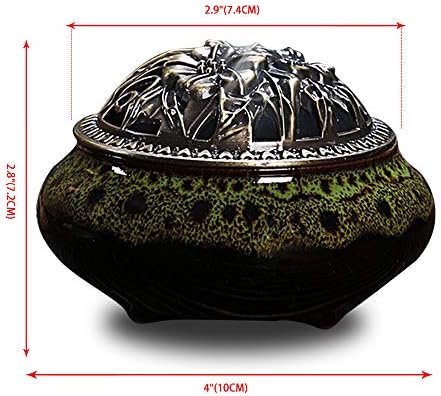 Ceramic Home Decoration Incense Sticks or Cones Burner Porcelain Incense Holder - Image 5