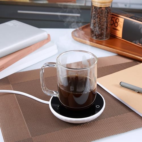 Glass Coffee Mugs, 12 oz iced coffee cups, Clear Tea Cups Set of 6, Glass Mugs with Handles, Glass Cups for Latte, Cappuccino, and Tea - Image 3
