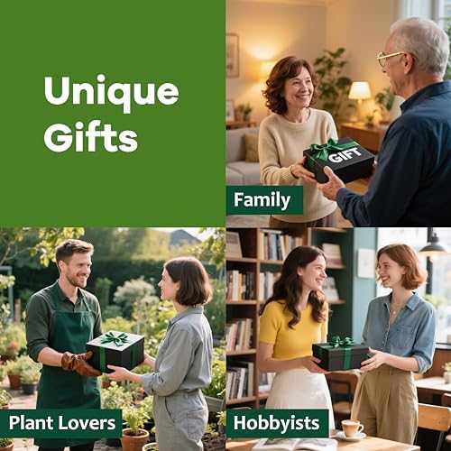 LUOJIBIE Bonsai Tree Kit for Beginners - Unique Gifts for Women, Crafts for Adults, for Women & Men,Complete Indoor Plant Kit,Easy House Plant - Image 5