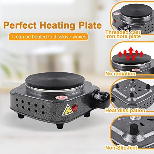 BBAXI Candle Making kit with Hot Plate with Anti-hot and Wax Melter - Image 5