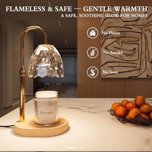 Candle Warmer Lamp with Timer Dimmable, Wax Melt Warmer for Jar Candles - Image 2