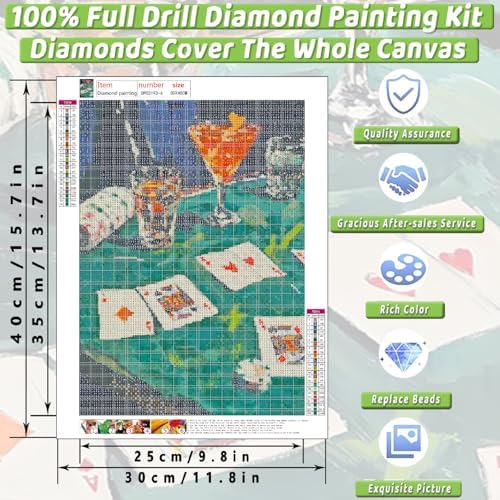 4 Pack Square Diamond Art Kits for Adults Diamond Painting Kit for Beginner - Image 4