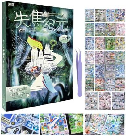 Dreamcore Japanese Sticker Book for Journaling Supplies, Stickers for DIY by Kesari